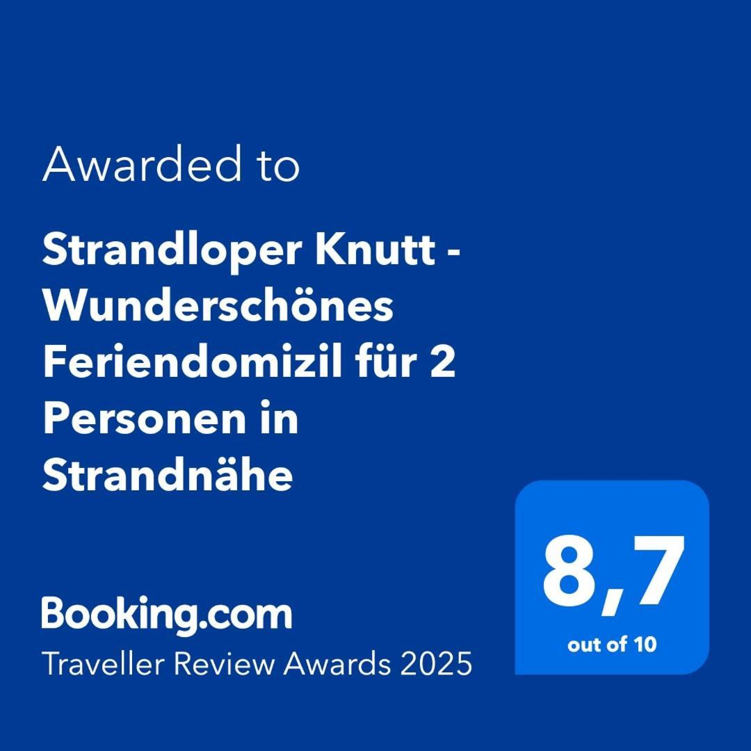 Strandloper Knutt - Wunderschönes Feriendomizil für 2 Personen in Strandnähe Wangerooge Exterior foto